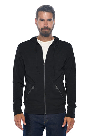 First Class Merino Hoodie | Men | Black