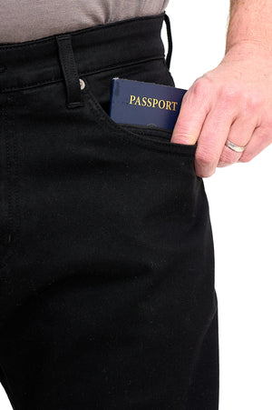Best Travel Jeans | Relaxed | Jet Black