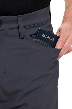 The Non Stop Pant | Charcoal