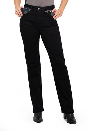 Best Travel Jeans | Relaxed Straight | Jet Black
