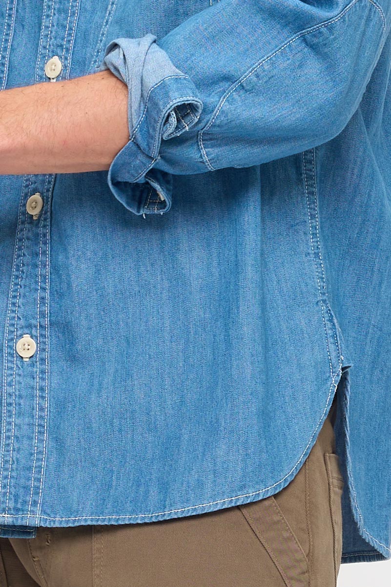 Chambray Utility Shirt
