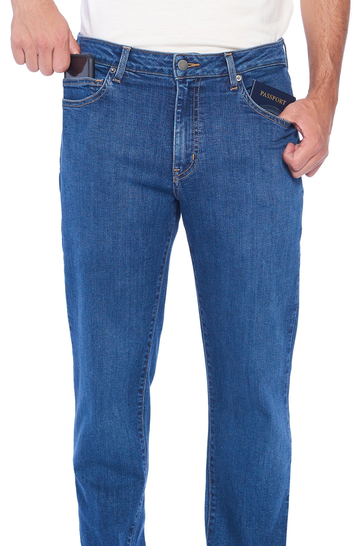 Vintage BTJ | Straight | Medium Indigo