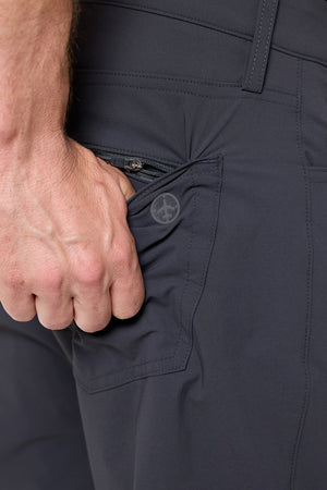 The Non Stop Pant | Charcoal