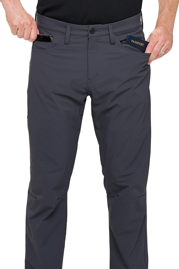 The Non Stop Pant | Charcoal