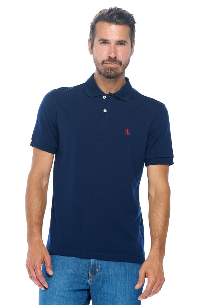 Men's Merino Wool Polo | Made in USA - Aviator