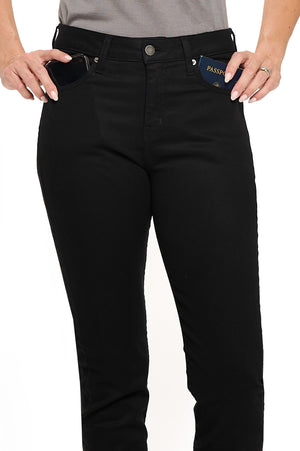 Best Travel Jeans | Straight | Jet Black