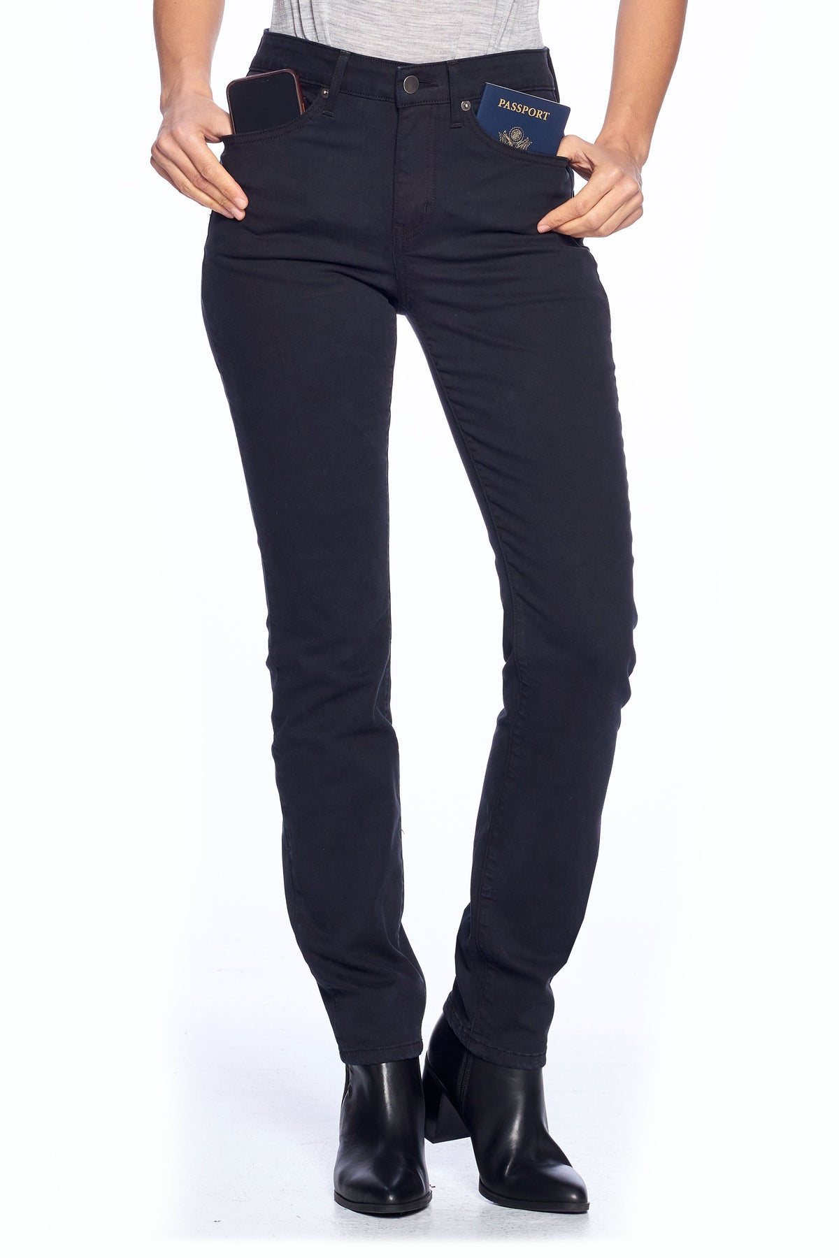 Vintage | BTJ | Slim Straight | Jet Black