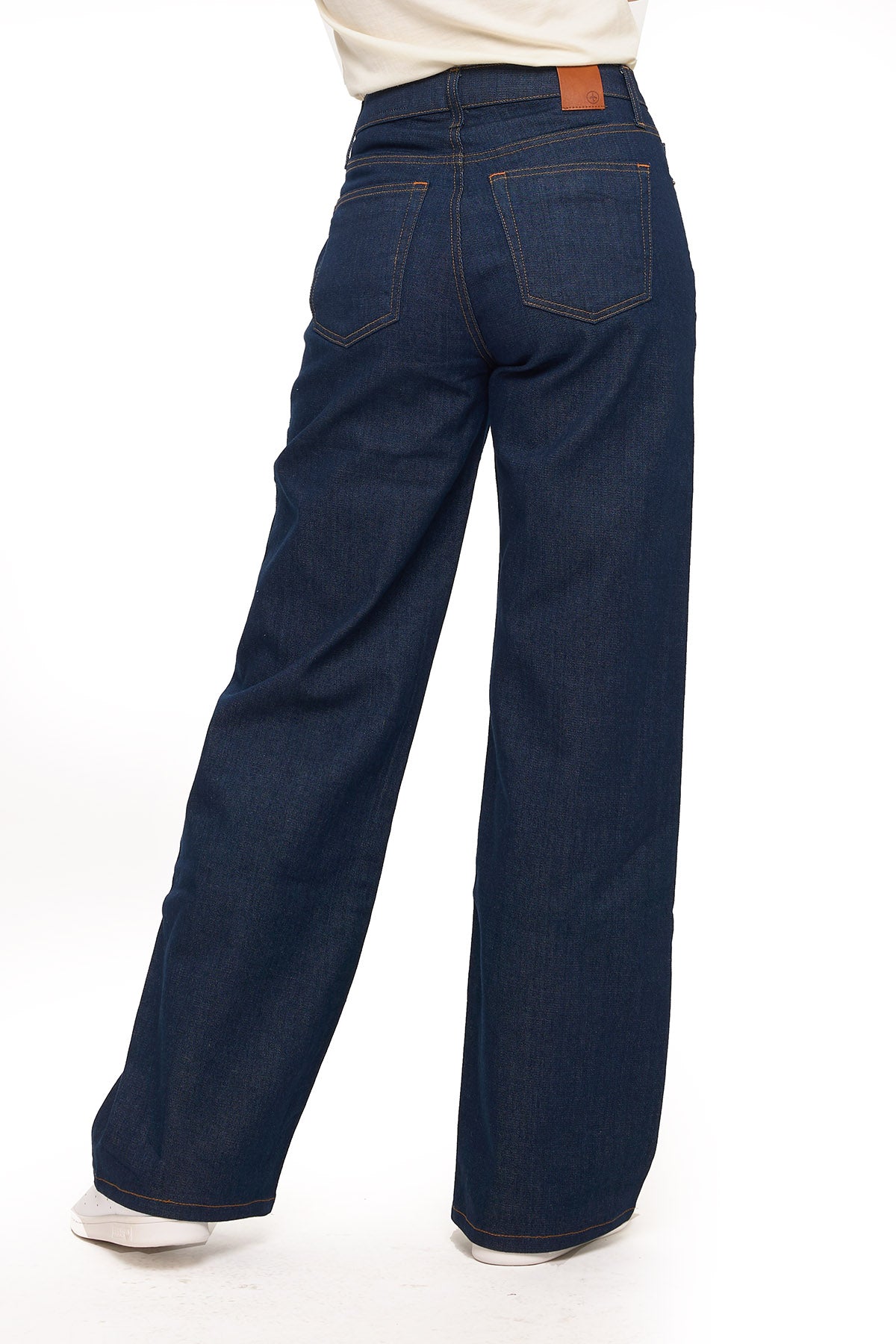 Best Travel Jeans | Wide Leg | Dark Indigo