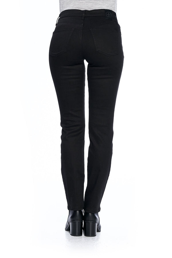 Women's Fly Straight Fit Jeans | Jet Black | Made in the USA - Aviator