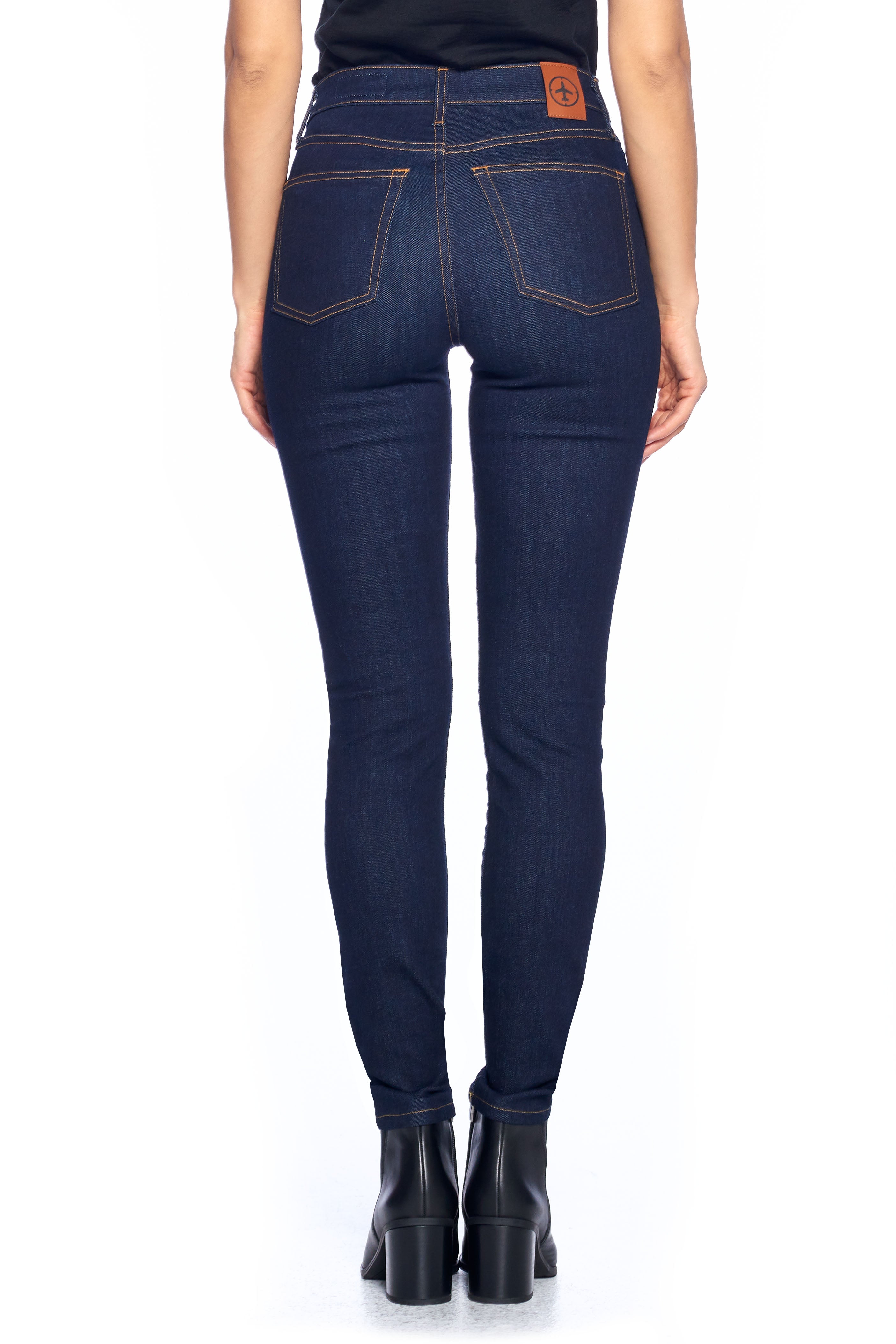 Women’s Comfort Skinny Fit Jeans | Indigo | Made in the USA - Aviator